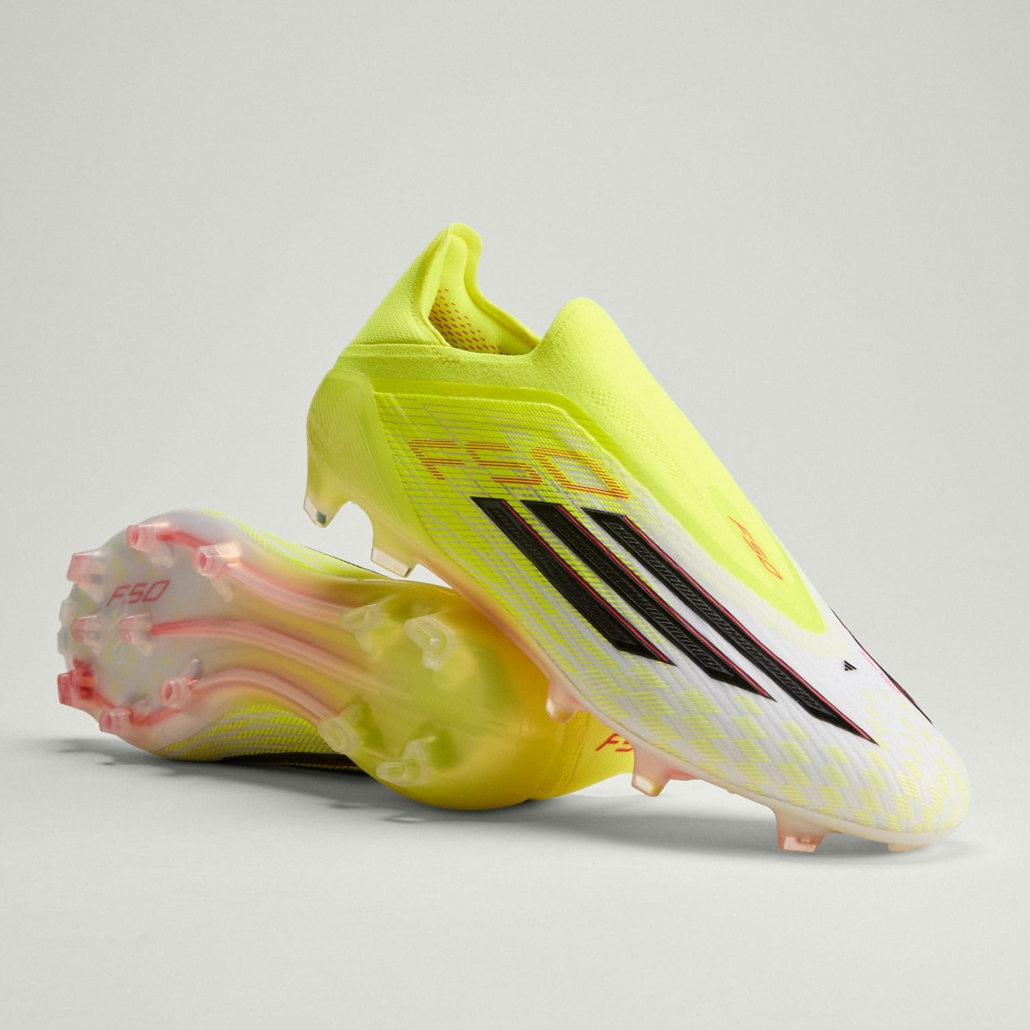 F50 Elite Laceless FG [Team Solar Yellow 2/Core Black/Lucid Red]