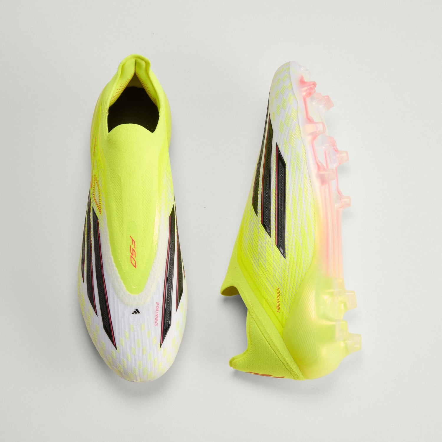 F50 Elite Laceless FG [Team Solar Yellow 2/Core Black/Lucid Red]