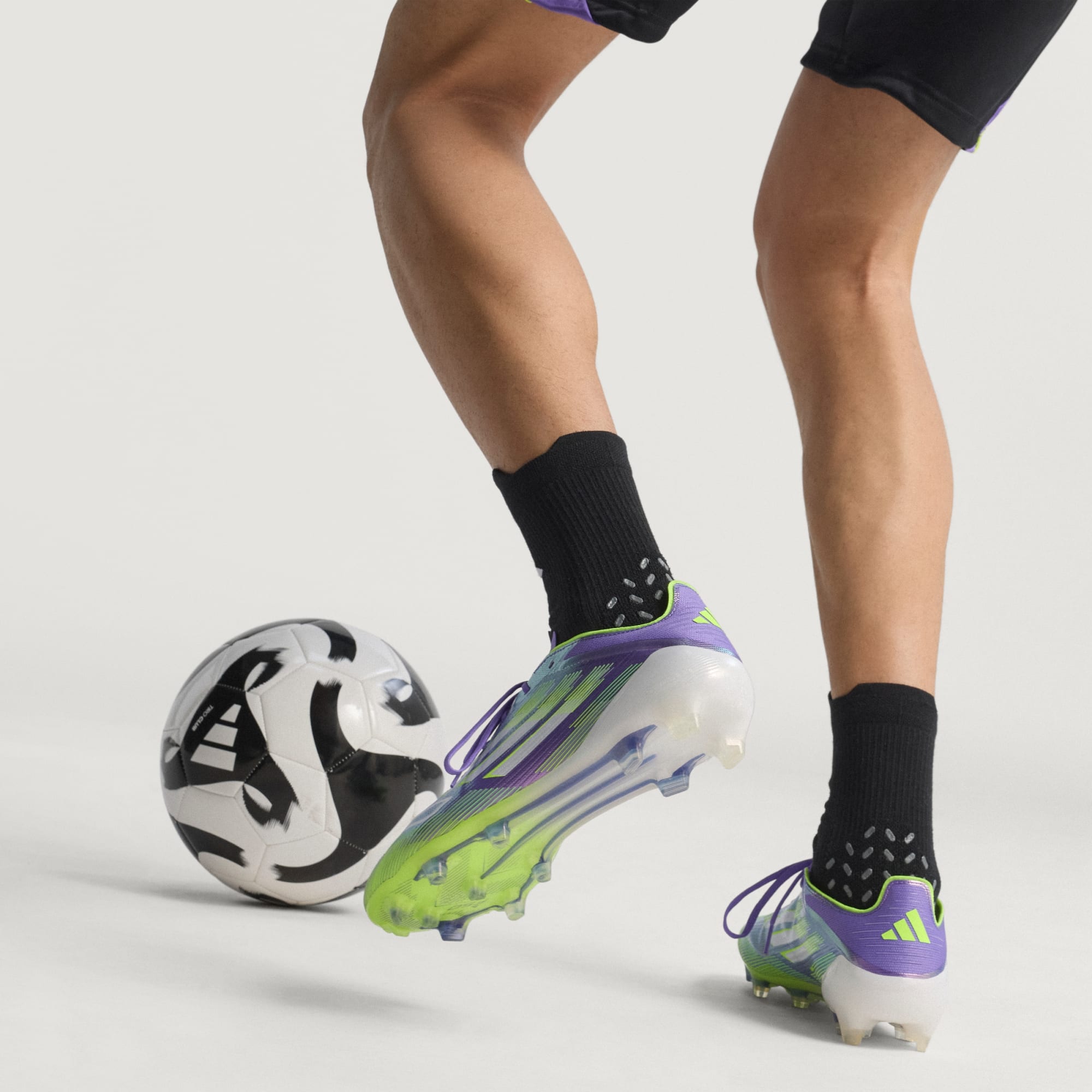 F50 Elite FG [Purple/White/Lucid Lemon] – Tursi Soccer Store
