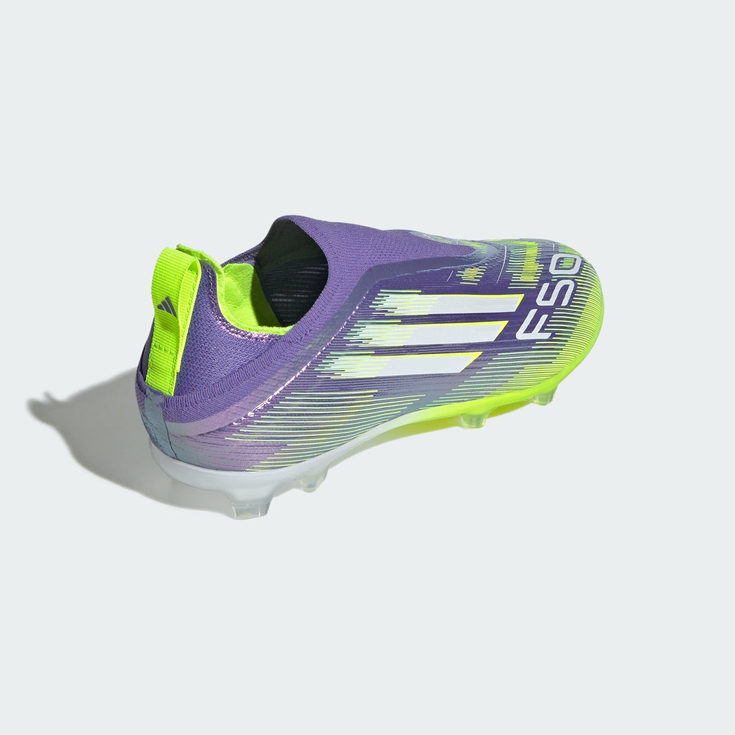 Junior F50 Elite LL FG [Purple/White/Lucid Lemon]