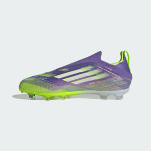 Junior F50 Elite LL FG [Purple/White/Lucid Lemon]