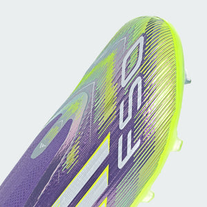 Junior F50 Elite LL FG [Purple/White/Lucid Lemon]