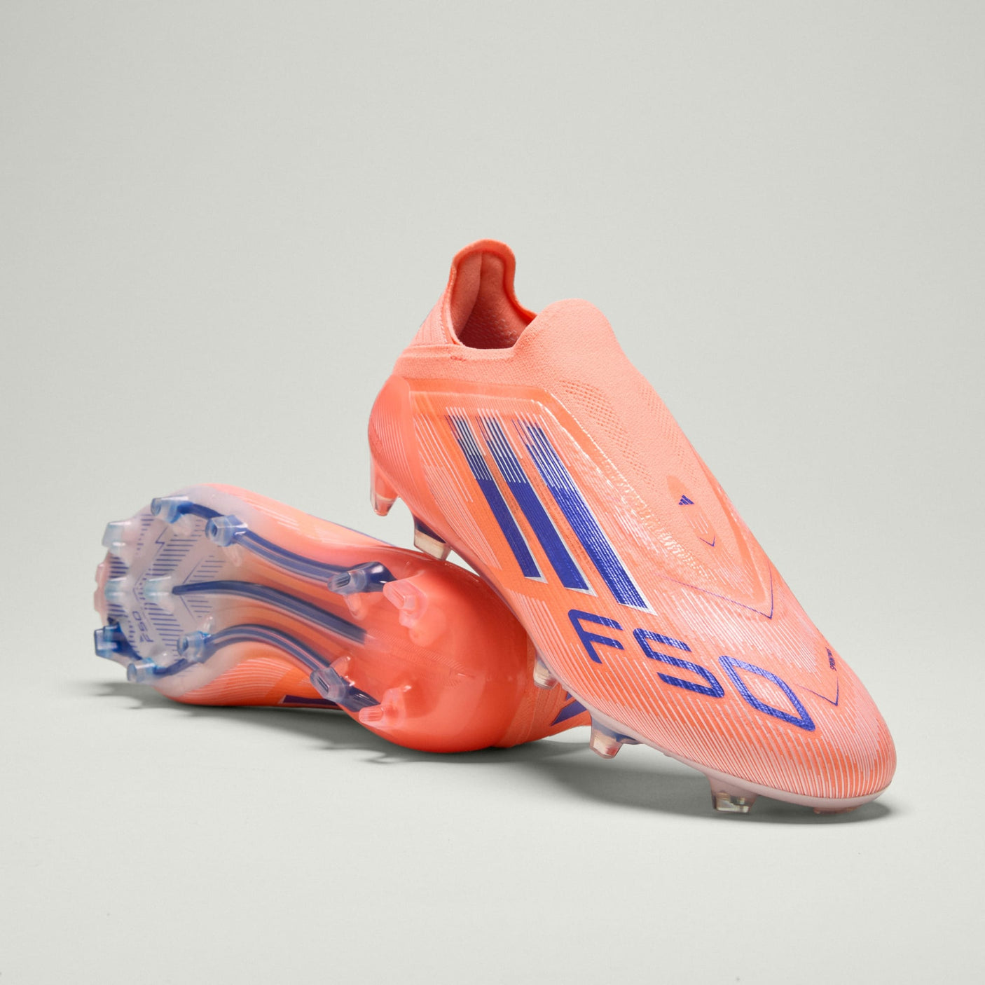 adidas F50 Elite Laceless Firm Ground Cleats Beam Orange 6.5