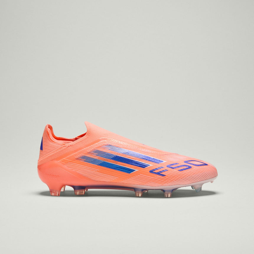 F50 Elite Laceless FG [Beam Orange/Lucid Blue/Cloud White]