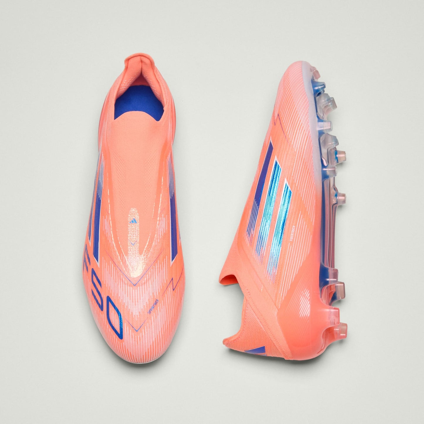 F50 Elite Laceless FG [Beam Orange/Lucid Blue/Cloud White]