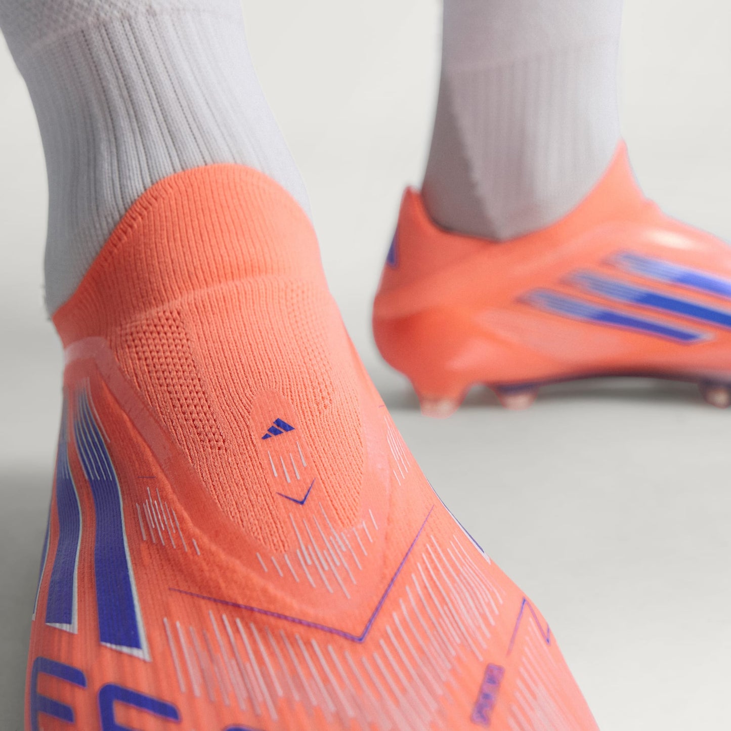 F50 Elite Laceless FG [Beam Orange/Lucid Blue/Cloud White]