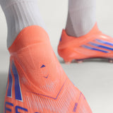 F50 Elite Laceless FG [Beam Orange/Lucid Blue/Cloud White]