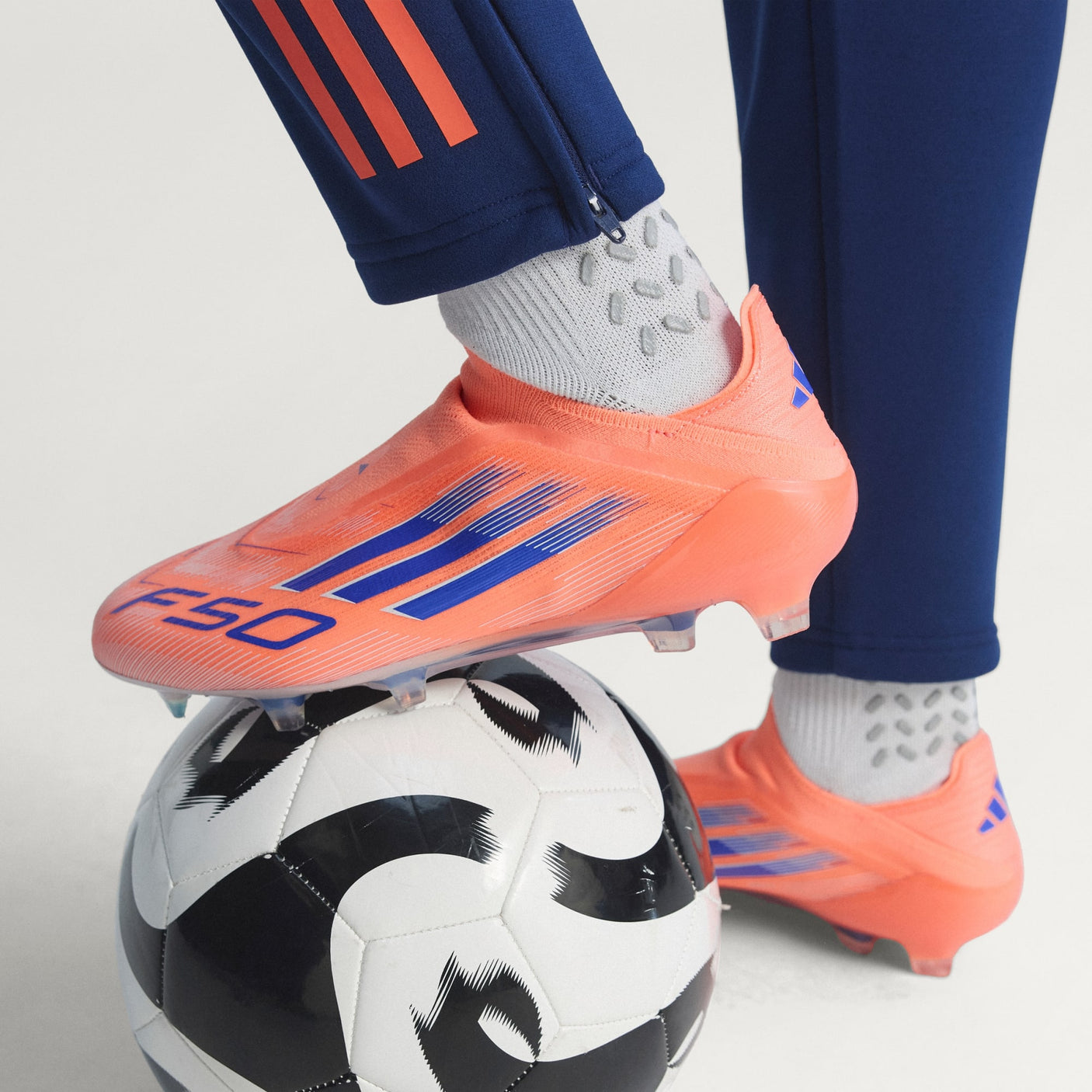 adidas F50 Elite Laceless Firm Ground Cleats Beam Orange 6.5