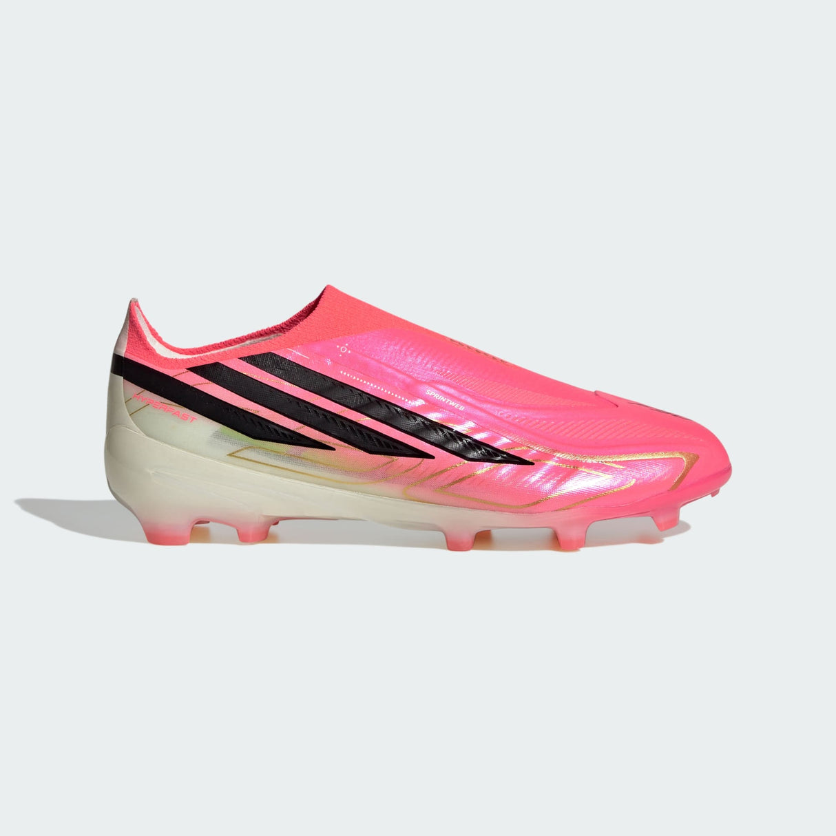 Junior F50 Hyperfast Laceless Elite FG [Solar Turbo/Black]