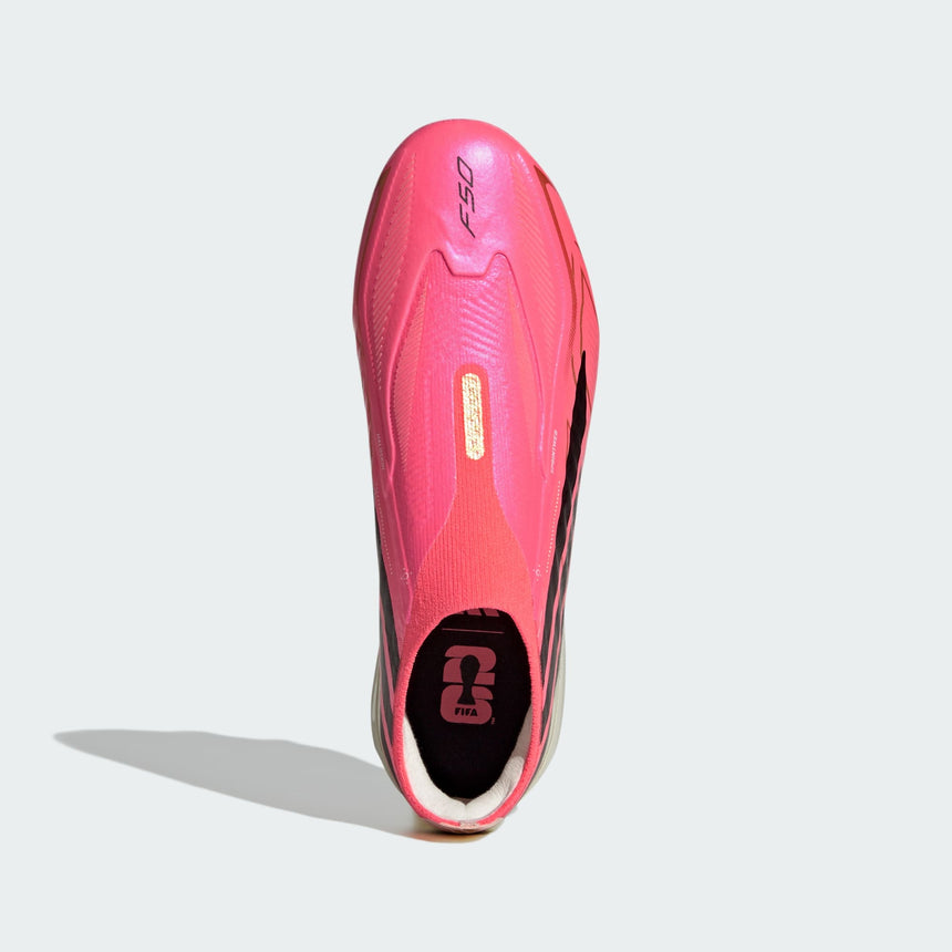 Junior F50 Hyperfast Laceless Elite FG [Solar Turbo/Black]