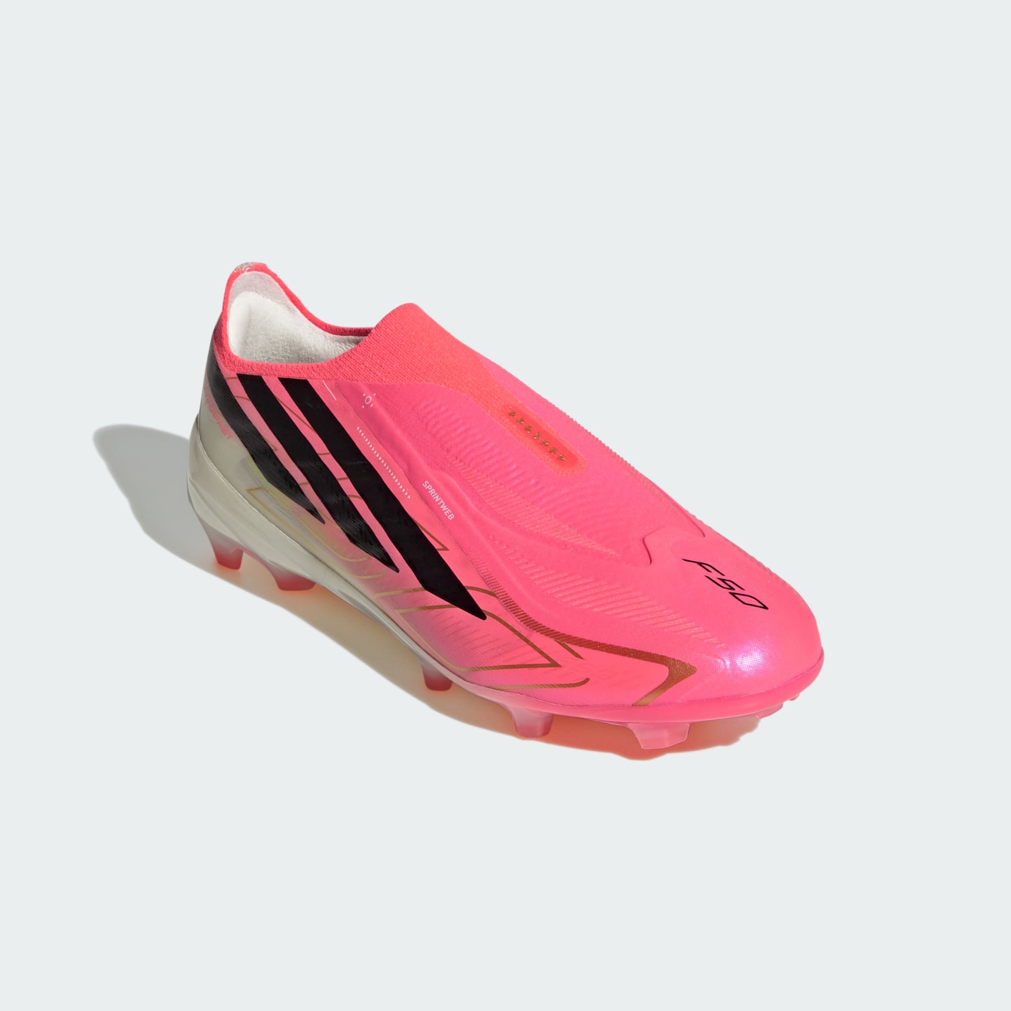 Junior F50 Hyperfast Laceless Elite FG [Solar Turbo/Black] – Tursi