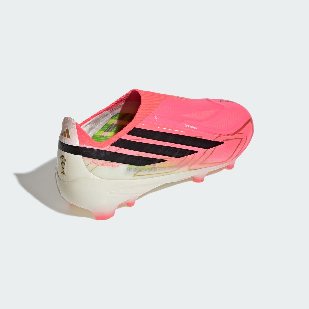 Junior F50 Hyperfast Laceless Elite FG [Solar Turbo/Black]