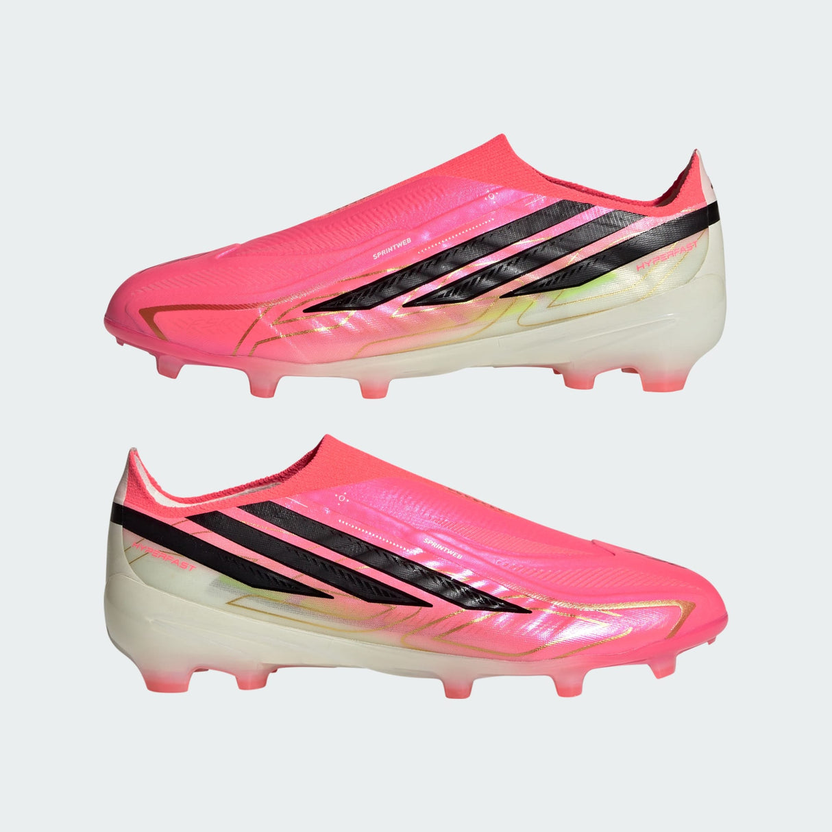 Junior F50 Hyperfast Laceless Elite FG [Solar Turbo/Black]