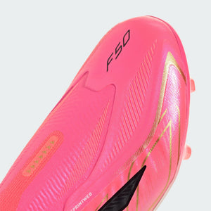 Junior F50 Hyperfast Laceless Elite FG [Solar Turbo/Black]