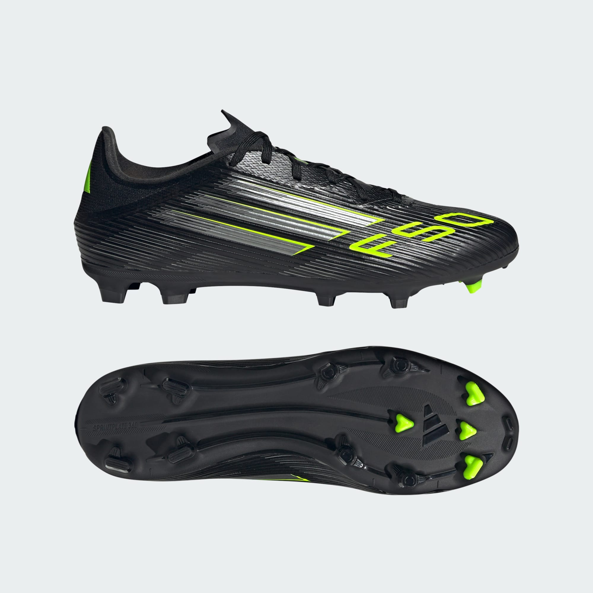 F50 League FG/MG [Core Black/Iron Metallic/Lucid Lemon]