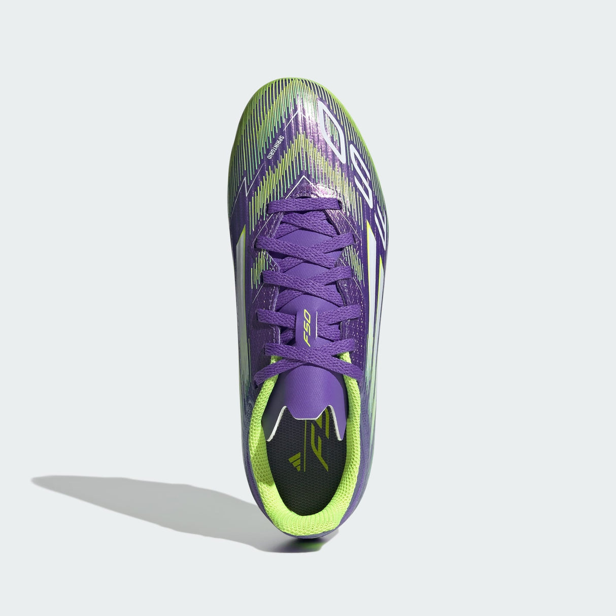 Junior F50 League FG/MG [Purple/White/Lucid Lemon]