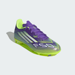 Junior F50 League FG/MG [Purple/White/Lucid Lemon]