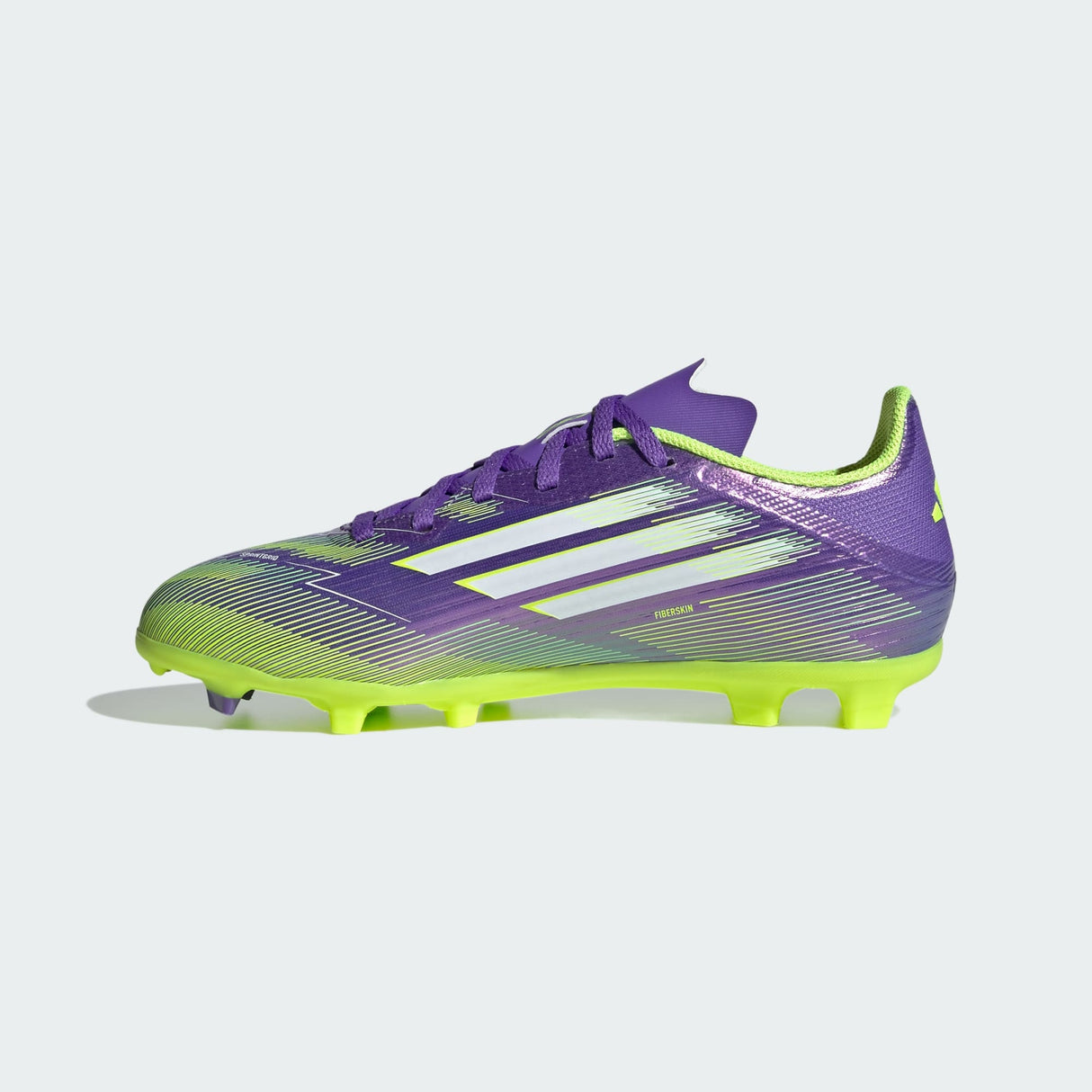 Junior F50 League FG/MG [Purple/White/Lucid Lemon]