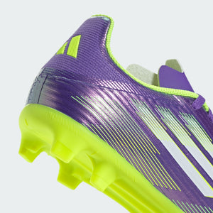 Junior F50 League FG/MG [Purple/White/Lucid Lemon]
