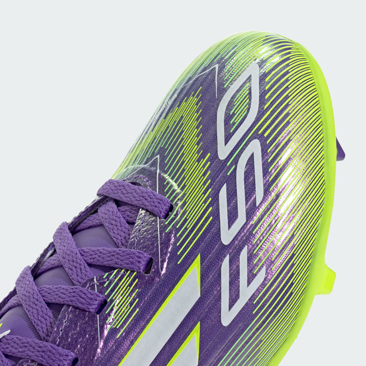 Junior F50 League FG/MG [Purple/White/Lucid Lemon]