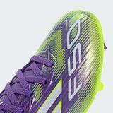 Junior F50 League FG/MG [Purple/White/Lucid Lemon]