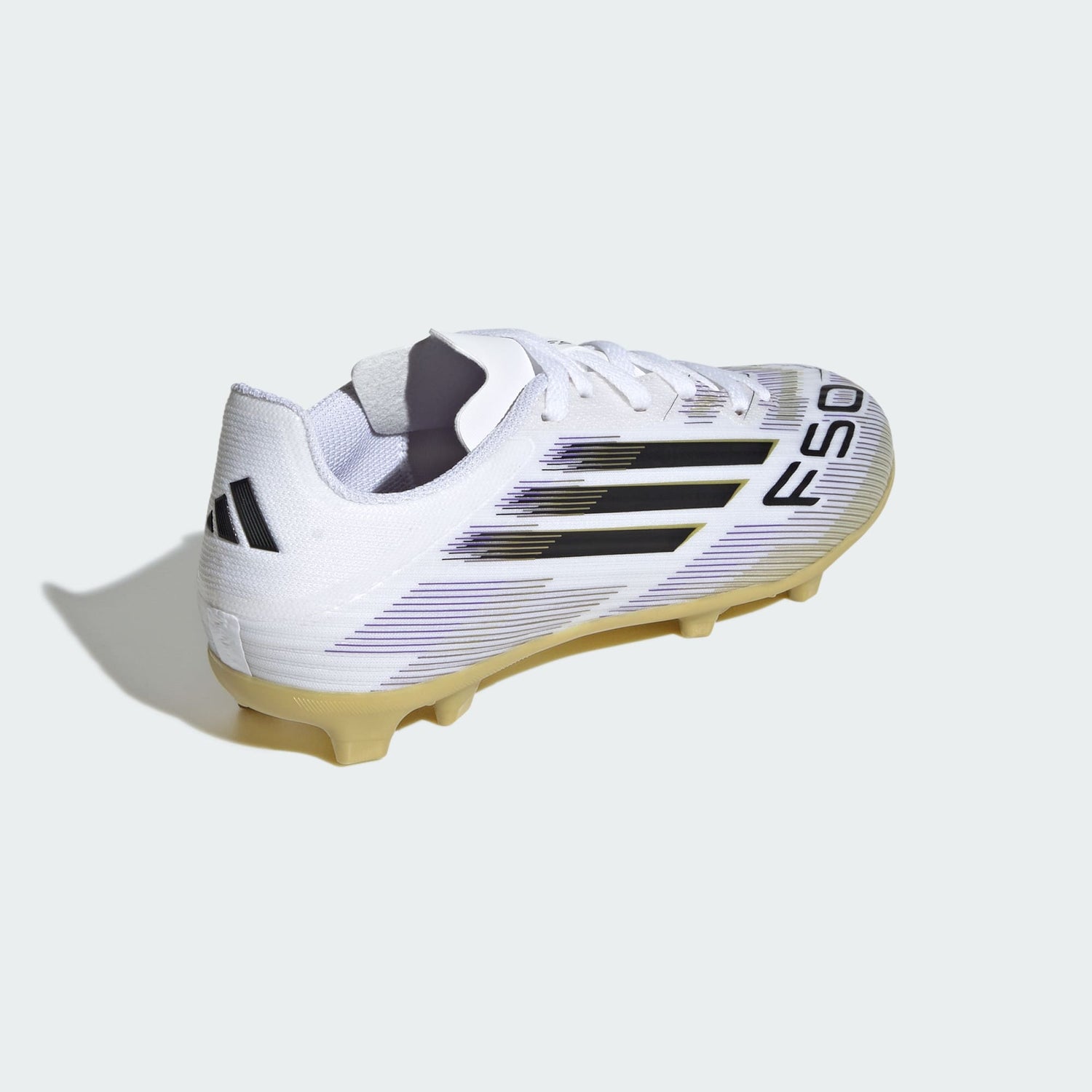Junior F50 League FG/MG [White/Core Black/Gold]