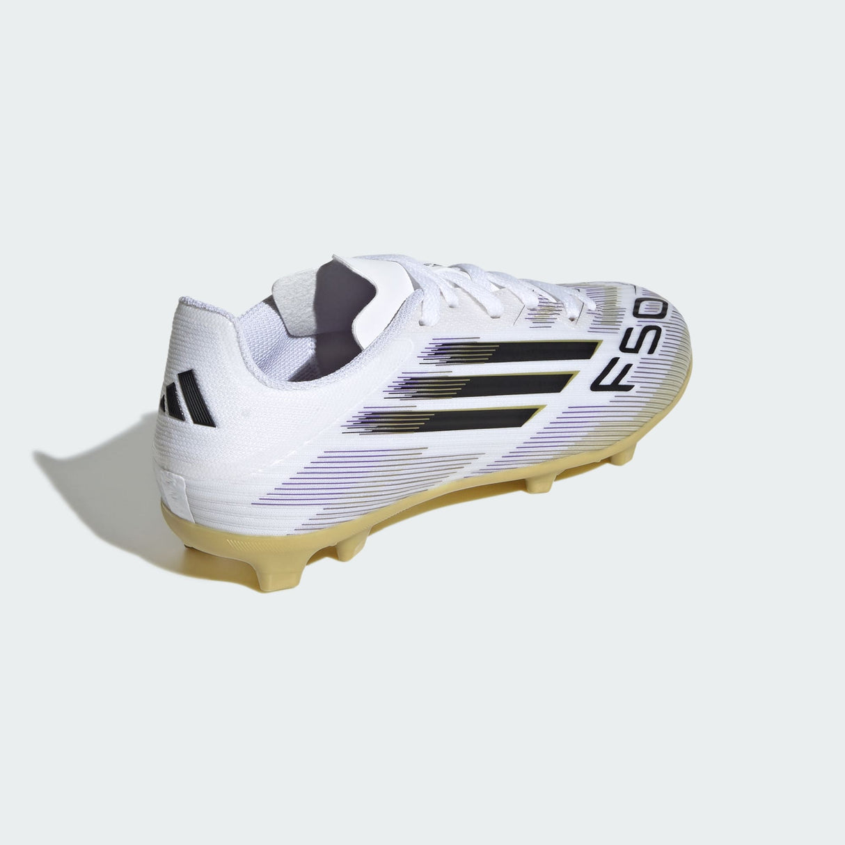 Junior F50 League FG/MG [White/Core Black/Gold]