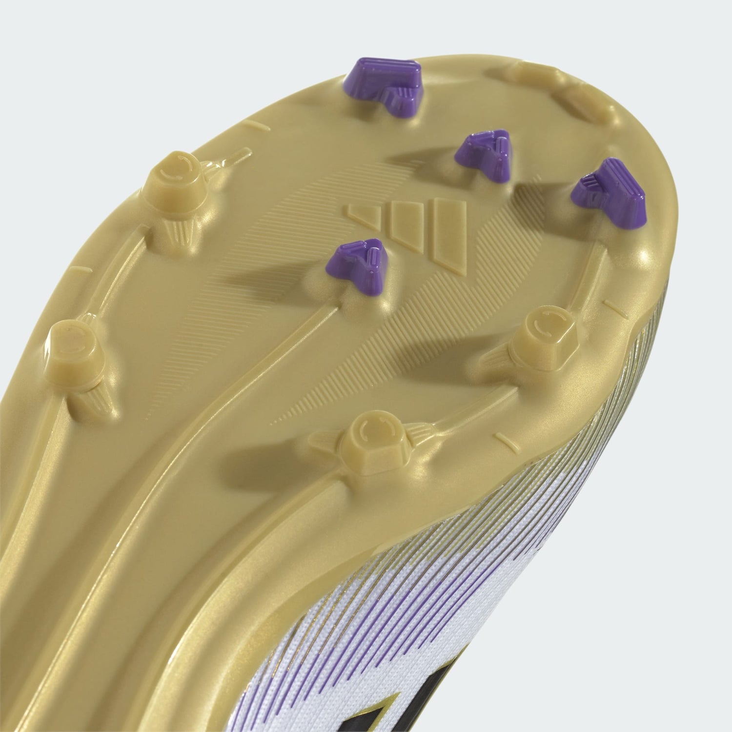 Junior F50 League FG/MG [White/Core Black/Gold]