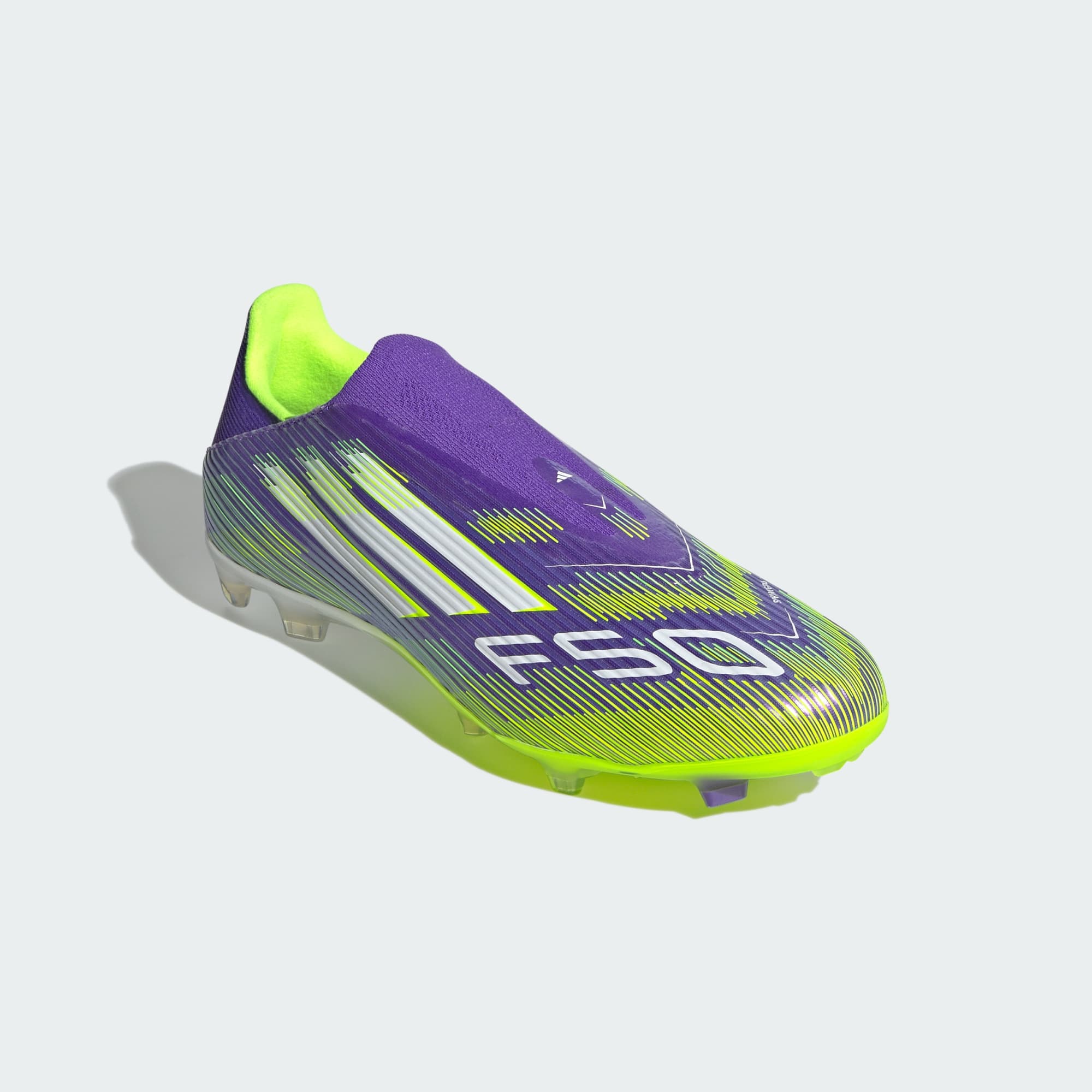 F50 League LL FG/MG [Purple Rush/White/Lucid Lemon] – Tursi Soccer