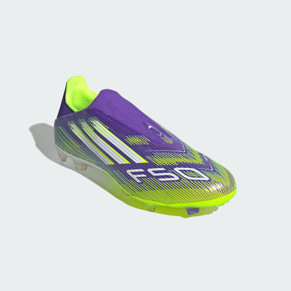 F50 League LL FG/MG [Purple Rush/White/Lucid Lemon]