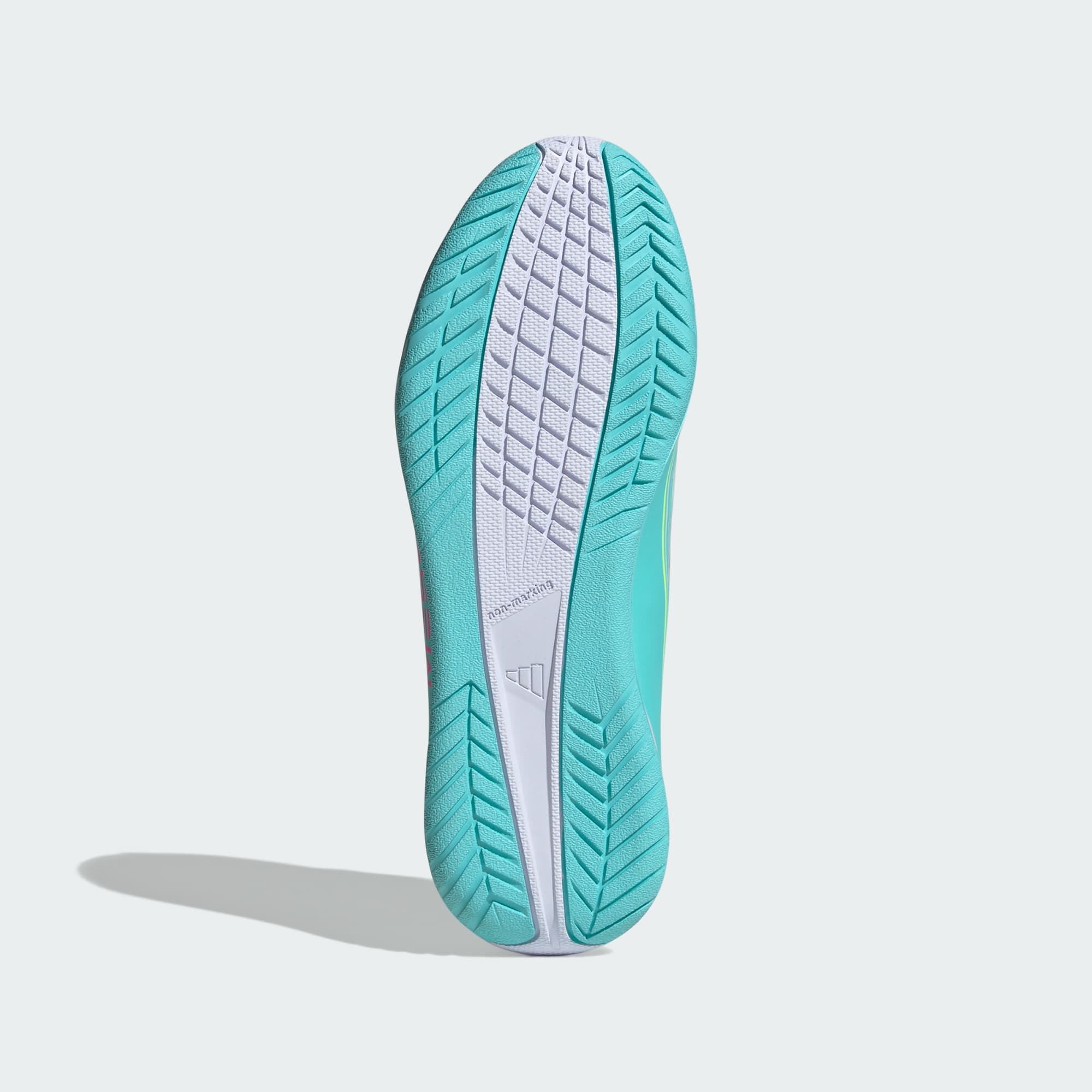 Junior F50 Club Messi IN [White/Lucid Pink/Aqua]