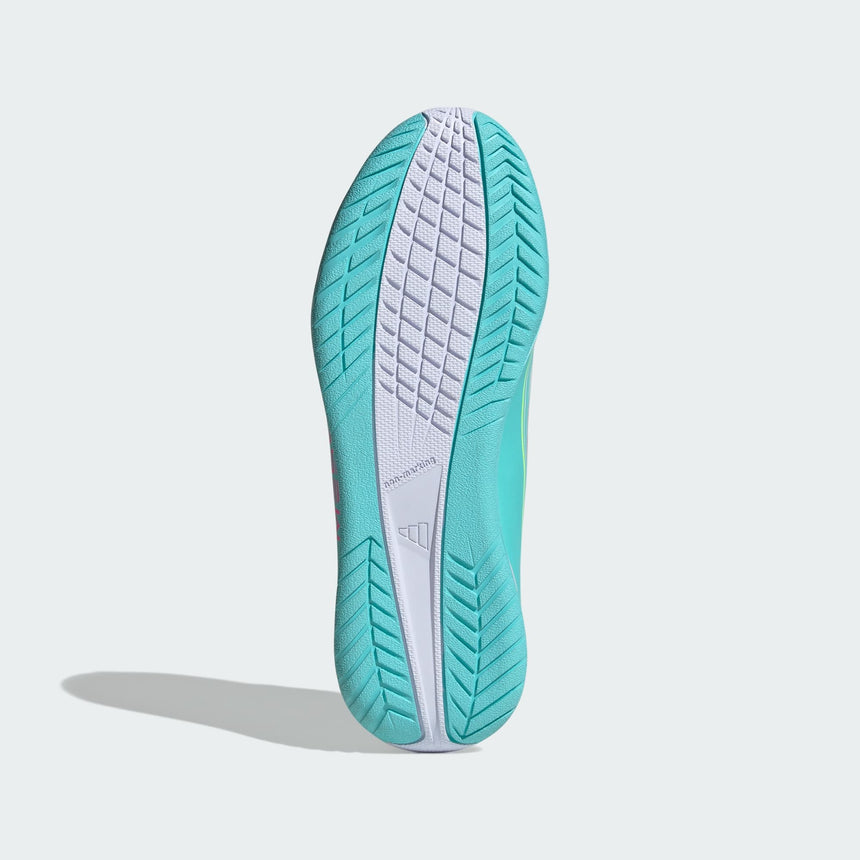 Junior F50 Club Messi IN [White/Lucid Pink/Aqua]