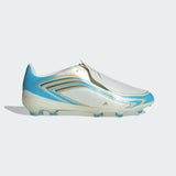 Junior F50 Elite Messi FG [Ivory/Sea Blue]