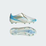 Junior F50 Elite Messi FG [Ivory/Sea Blue]