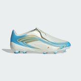 Junior F50 League LL Messi FG [Ivory/Sea Blue]