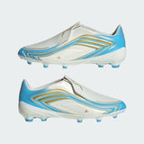 Junior F50 League LL Messi FG [Ivory/Sea Blue]