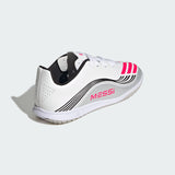 Junior F50 Club Messi IN [Ftwr White/Lucid Red/Silver Metallic]