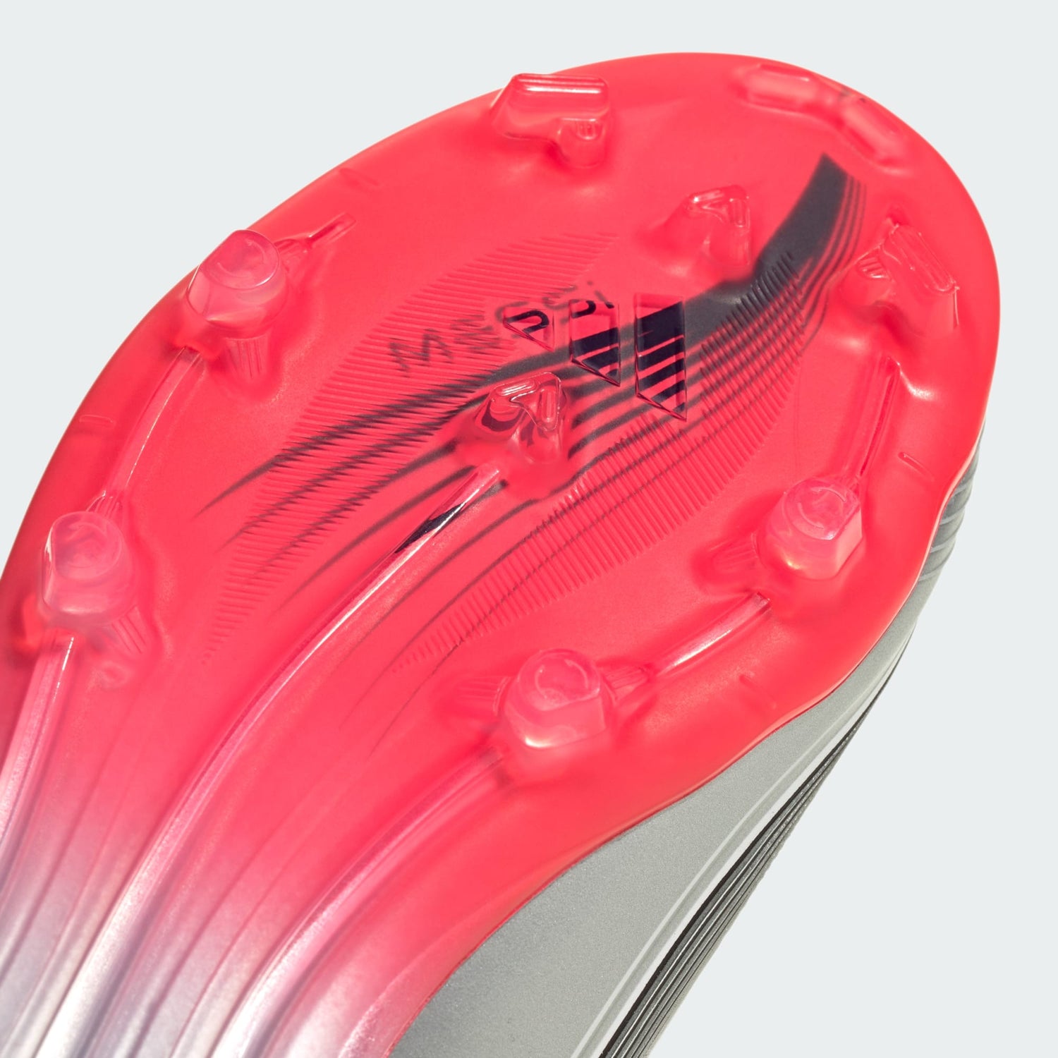 Junior F50 Elite Messi FG [Ftwr White/Lucid Red/Silver Metallic]