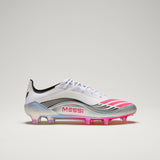 F50 Elite Messi FG [Ftwr White/Lucid Red/Silver Metallic]