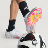 F50 Elite Messi FG [Ftwr White/Lucid Red/Silver Metallic]