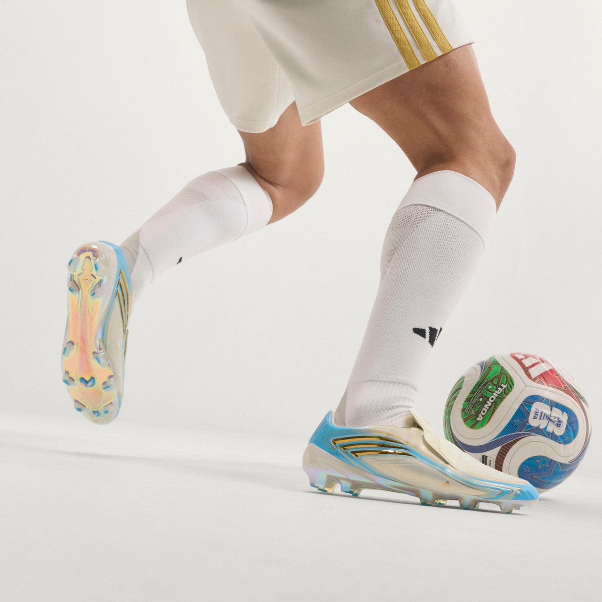 F50 Elite Messi FG [Ivory/Sea Blue]