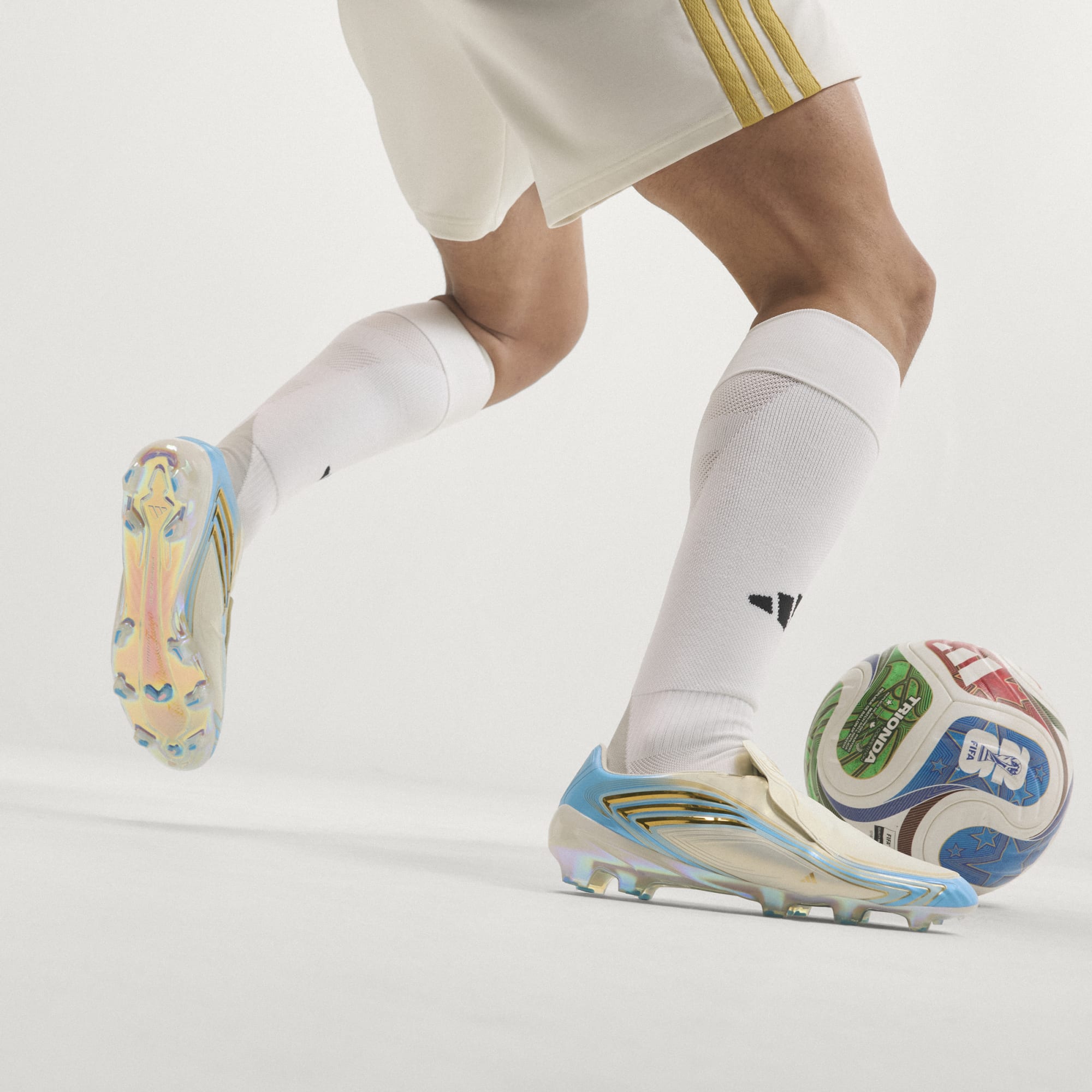 F50 Elite Messi FG [Ivory/Sea Blue]