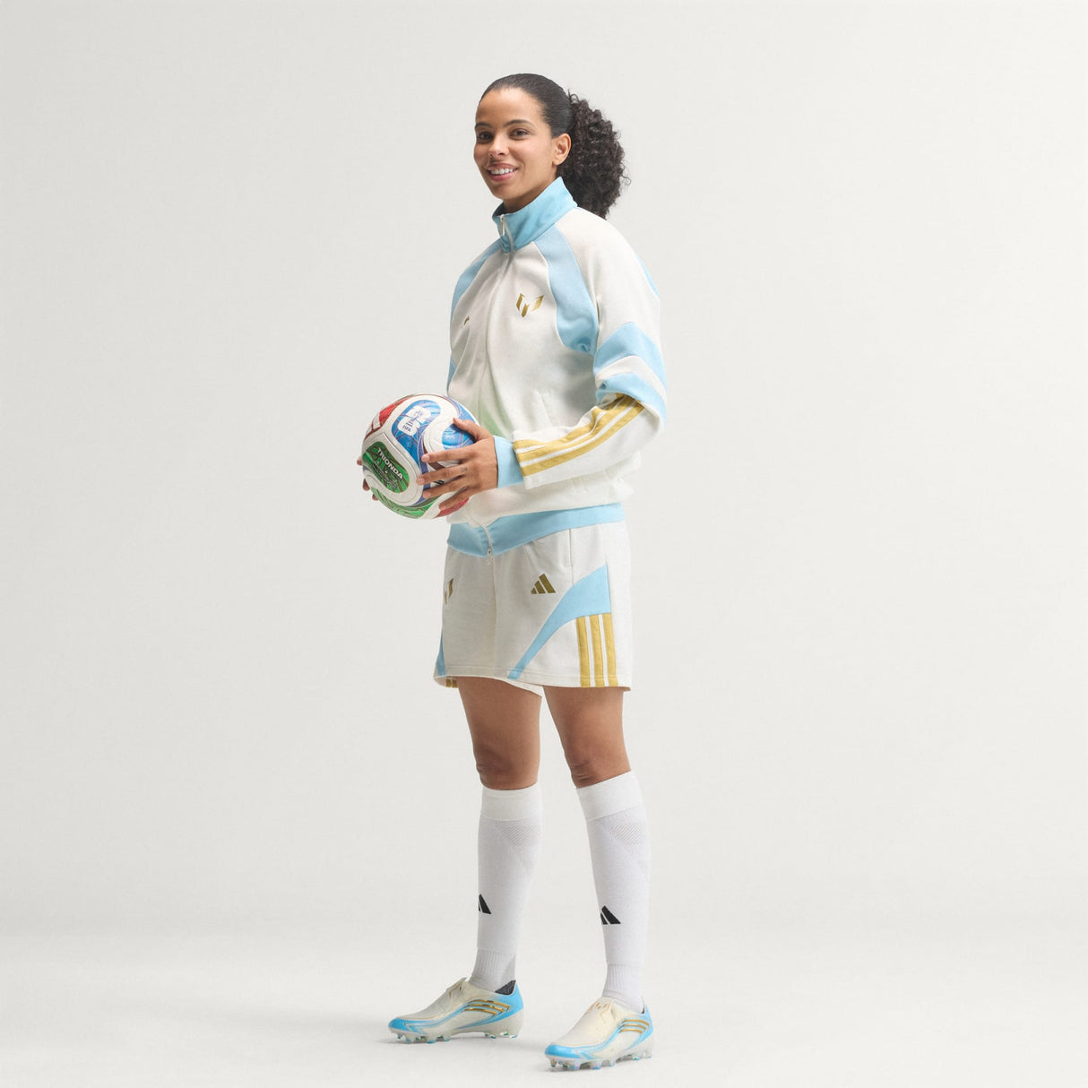 F50 Elite Messi FG [Ivory/Sea Blue]