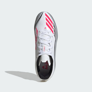 Junior F50 Messi League FG/MG [Ftwr White/Lucid Red/Silver Metallic]