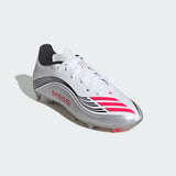Junior F50 Messi League FG/MG [Ftwr White/Lucid Red/Silver Metallic]