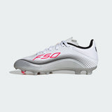 Junior F50 Messi League FG/MG [Ftwr White/Lucid Red/Silver Metallic]