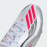 Junior F50 Messi League FG/MG [Ftwr White/Lucid Red/Silver Metallic]
