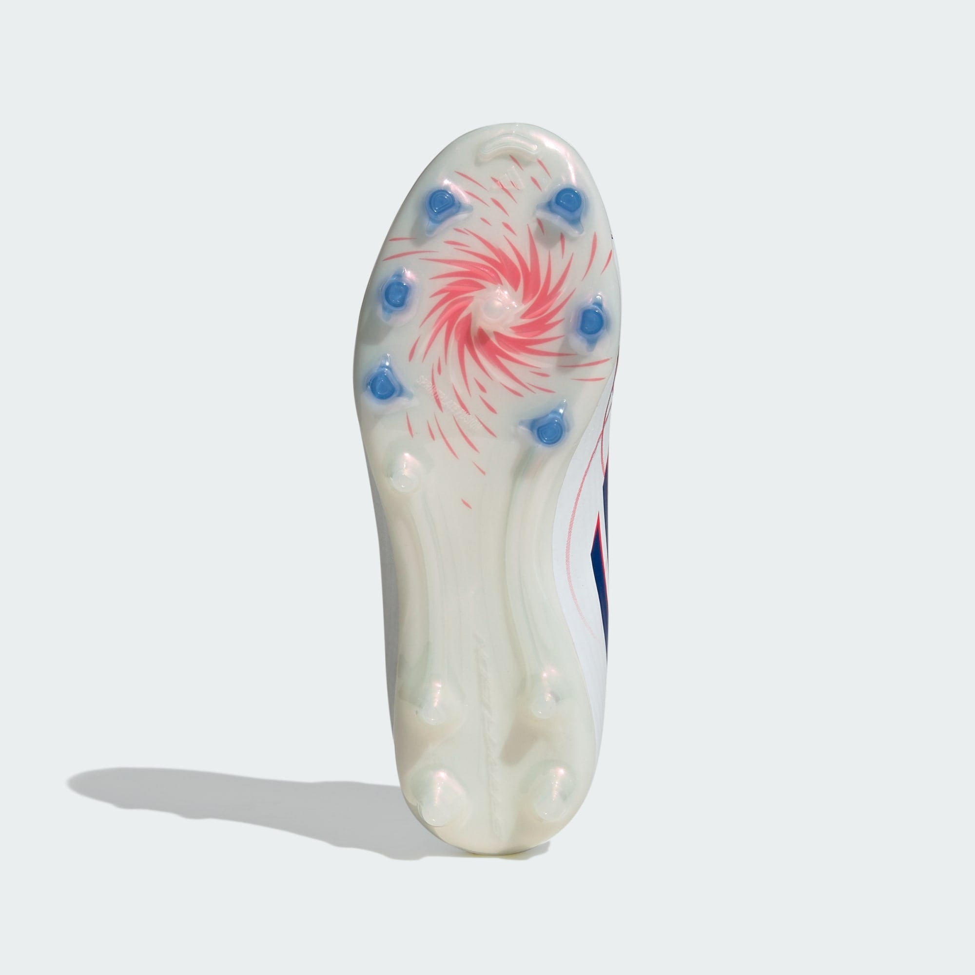 Junior F50 Sparkfusion League FG/AG [White/Royal Blue/Lucid Red]