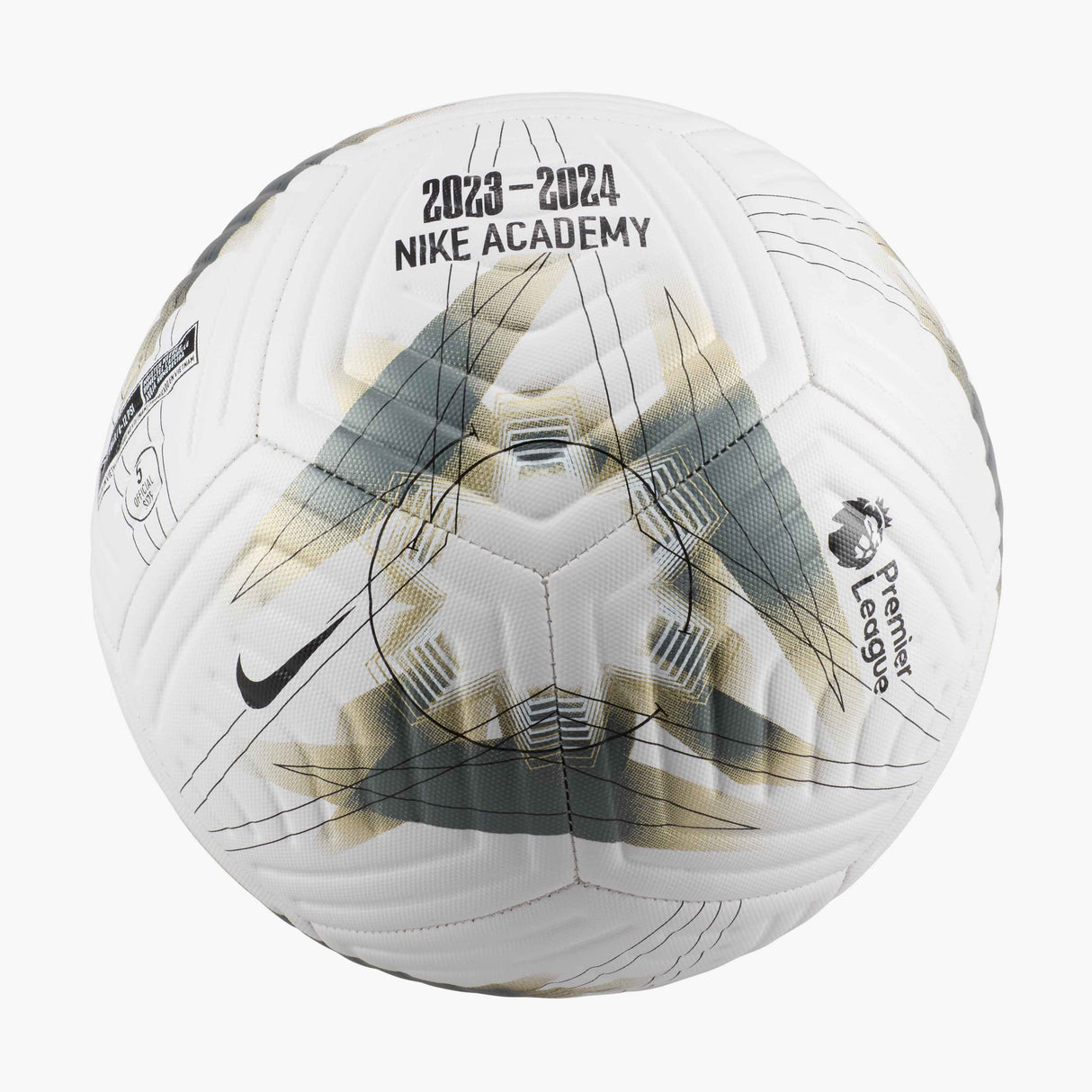 Nike Premier League Academy 23/24 Ball [White/Metallic Gold/Black]
