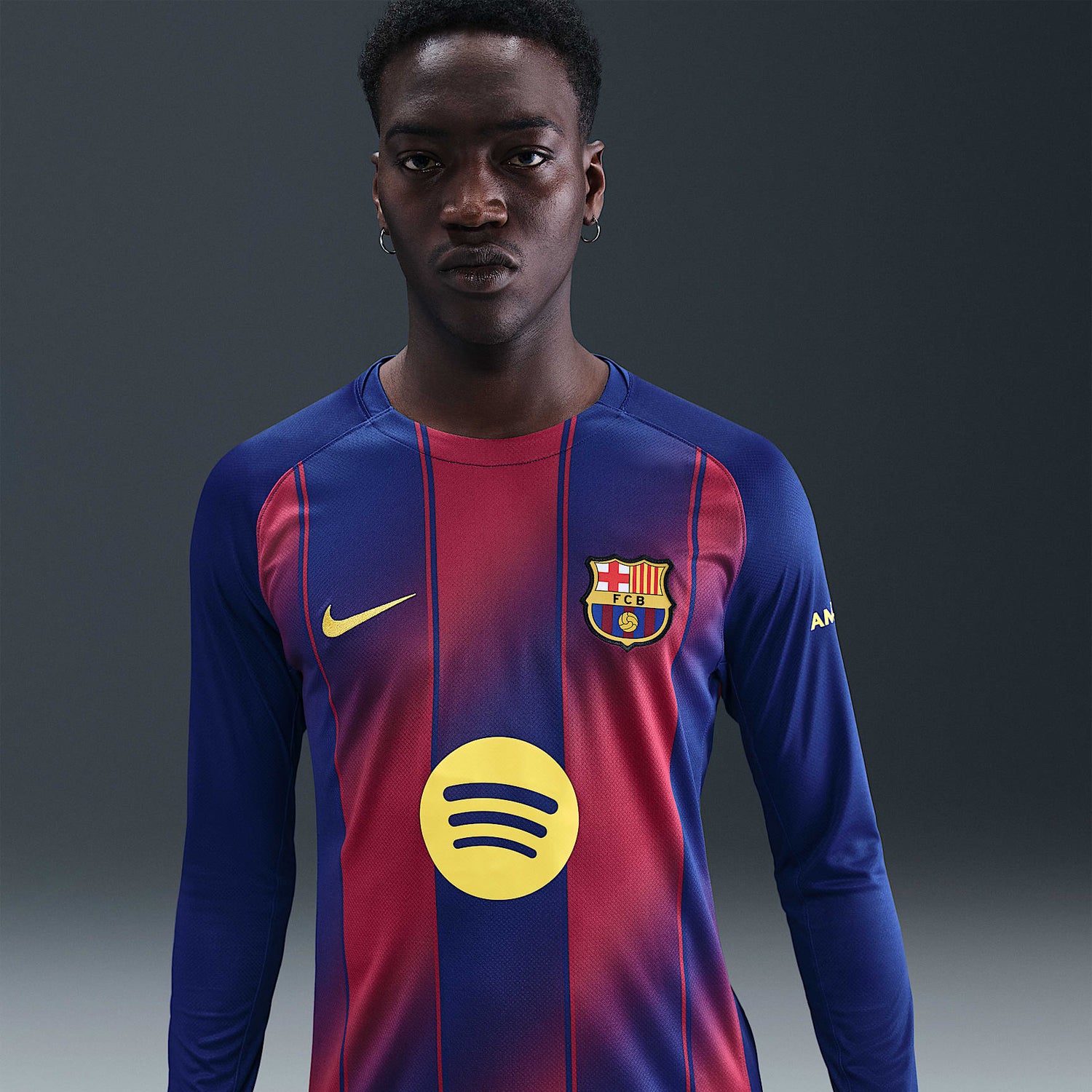 FC Barcelona 2025/26 Stadium Home LS Jersey